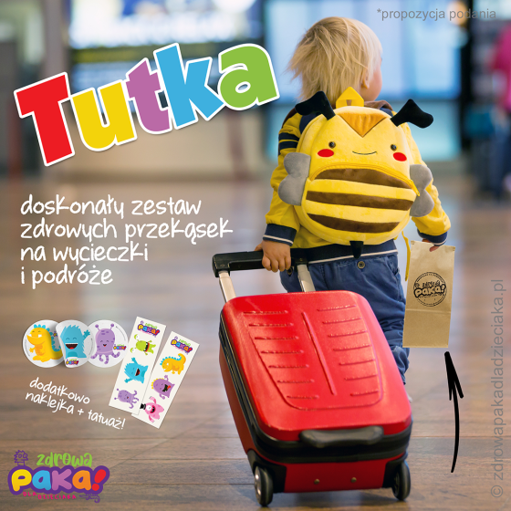 TUTKA – zestaw upominkowy dla dzieci z przekąskami | Zdrowa Paka