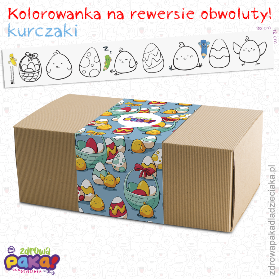 FAJNA PAKA | Gotowy zestaw prezentowy dla dzieci | Zdrowe przekąski