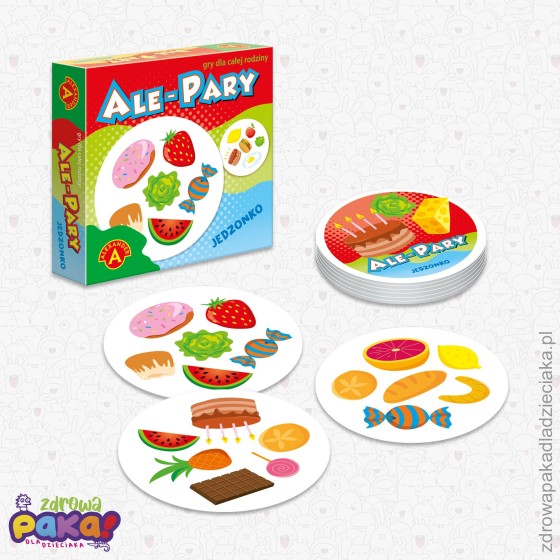Ale Pary – Jedzonko – szybka gra karciana dla dzieci | Alexander