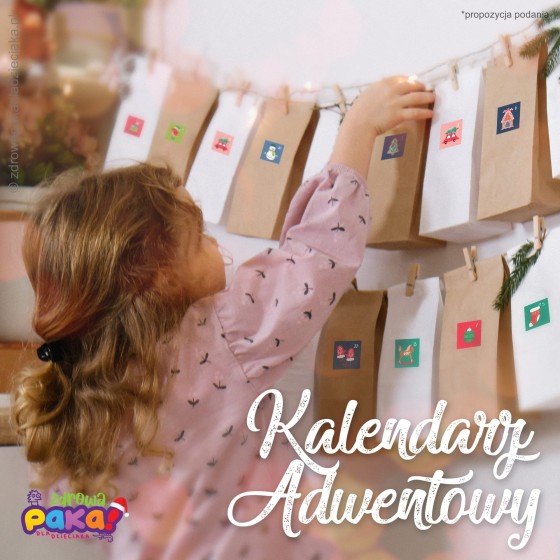 Kalendarz adwentowy DIY dla dzieci – zdrowe święta i zabawa