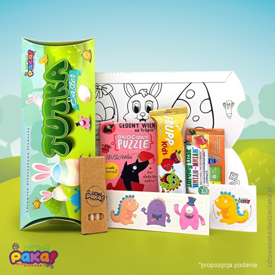 MINI TUTKA EASTER – Prezent wielkanocny dla dzieci | Zdrowe słodycze