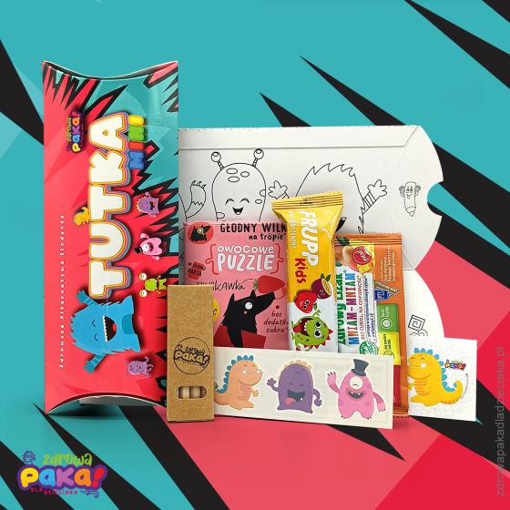 MINI TUTKA – zestaw upominkowy dla dzieci | Zdrowa Paka dla Dzieciaka