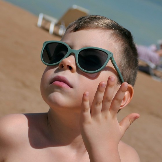 Okulary przeciwsłoneczne BuZZ 6-9 lat Kaki Ki ET LA
