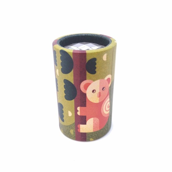 Mini kalejdoskop – zabawka optyczna | wzór losowy | SVOORA