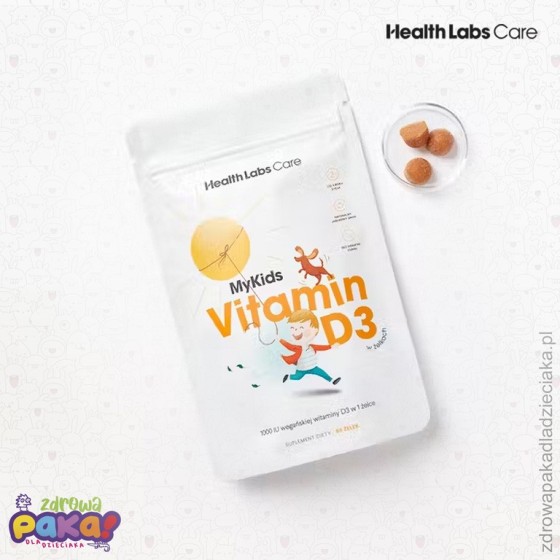 MyKids Vitamin D3 60 żelek – witamina D dla dzieci | Health Labs