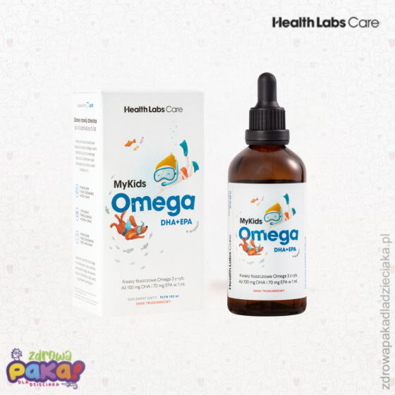 MyKids Omega 100 ml – DHA i EPA dla dzieci | Health Labs