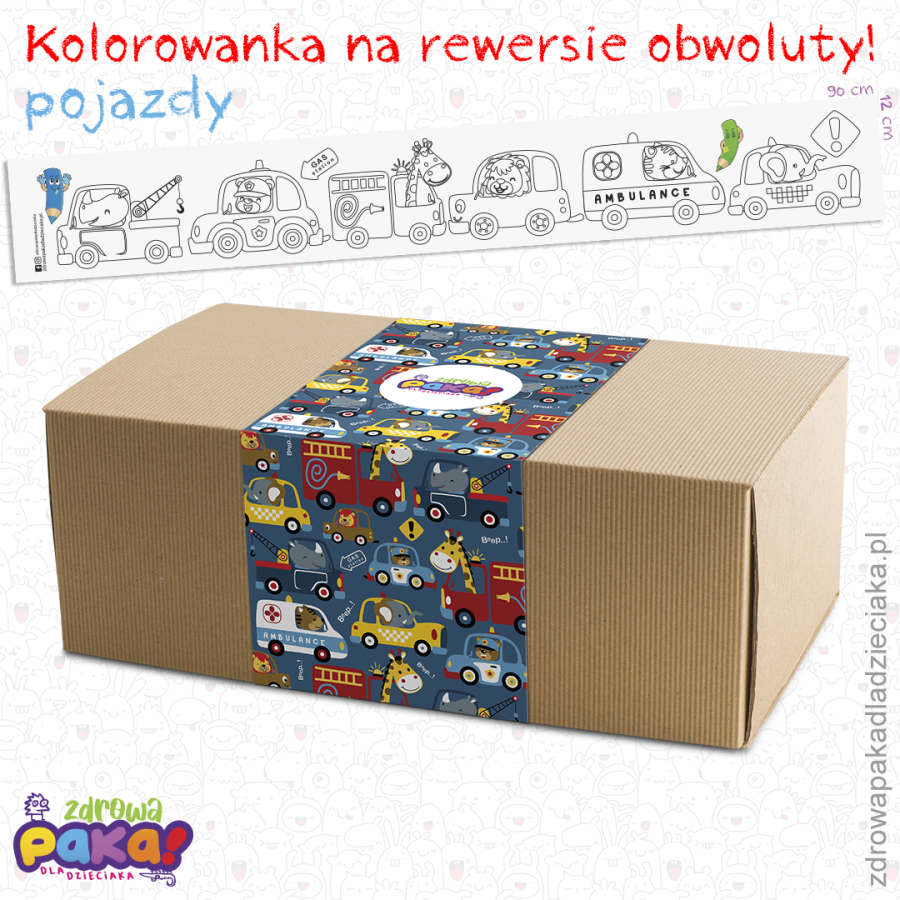 FAJNA PAKA – zestaw upominkowy dla dzieci | Zdrowa Paka dla Dzieciaka