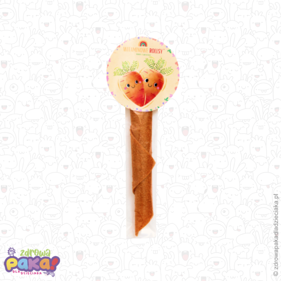 Marchewkowy rolls™ SOLO 8 g | Naturalnie Zdrowi