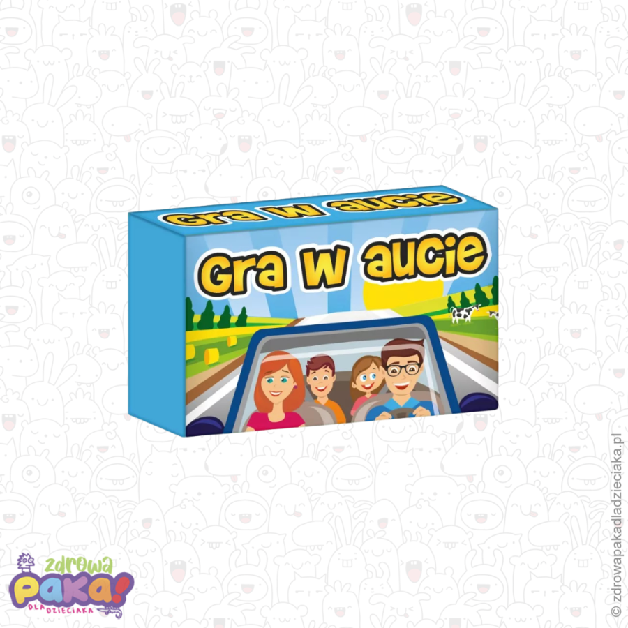 Gra w aucie – rodzinna zabawa na podróż | Kangur