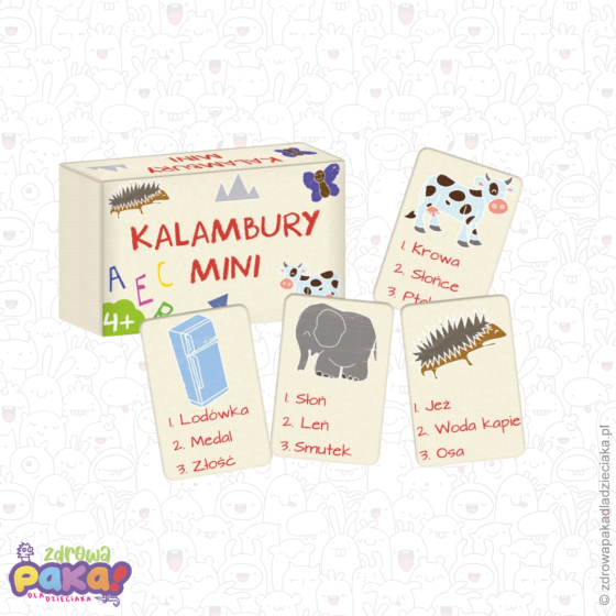 Kalambury Mini | gra towarzyska dla dzieci | Kangur