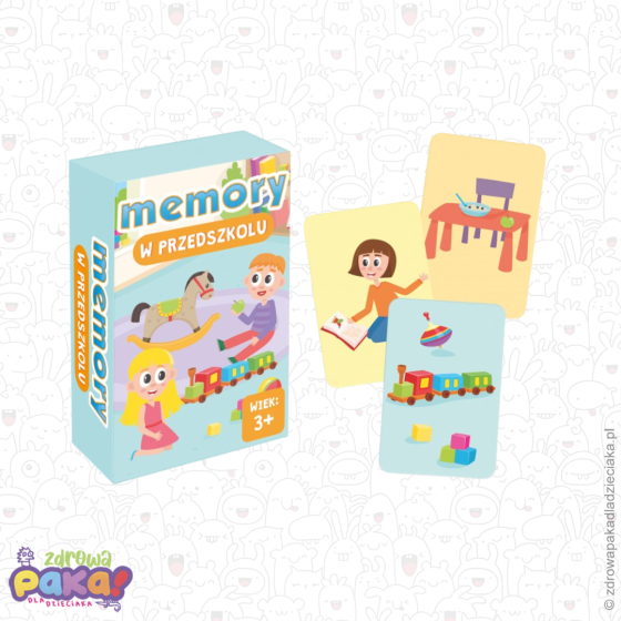 Memory w przedszkolu Mini | gra pamięciowa dla dzieci | Kangur