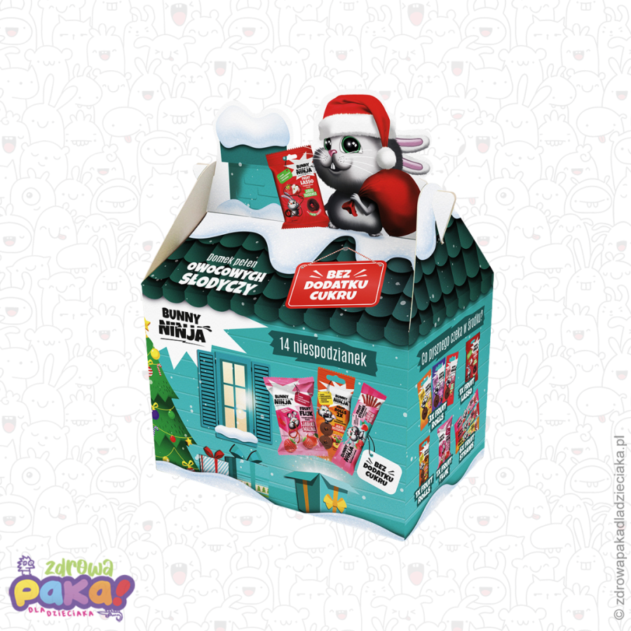 Bunny Ninja Christmas Delight – zdrowe świąteczne słodycze dla dzieci