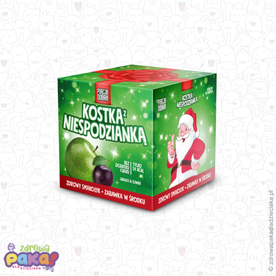 Kostka świąteczna jabłkowo-śliwkowa 16 g | Porcja Dobra