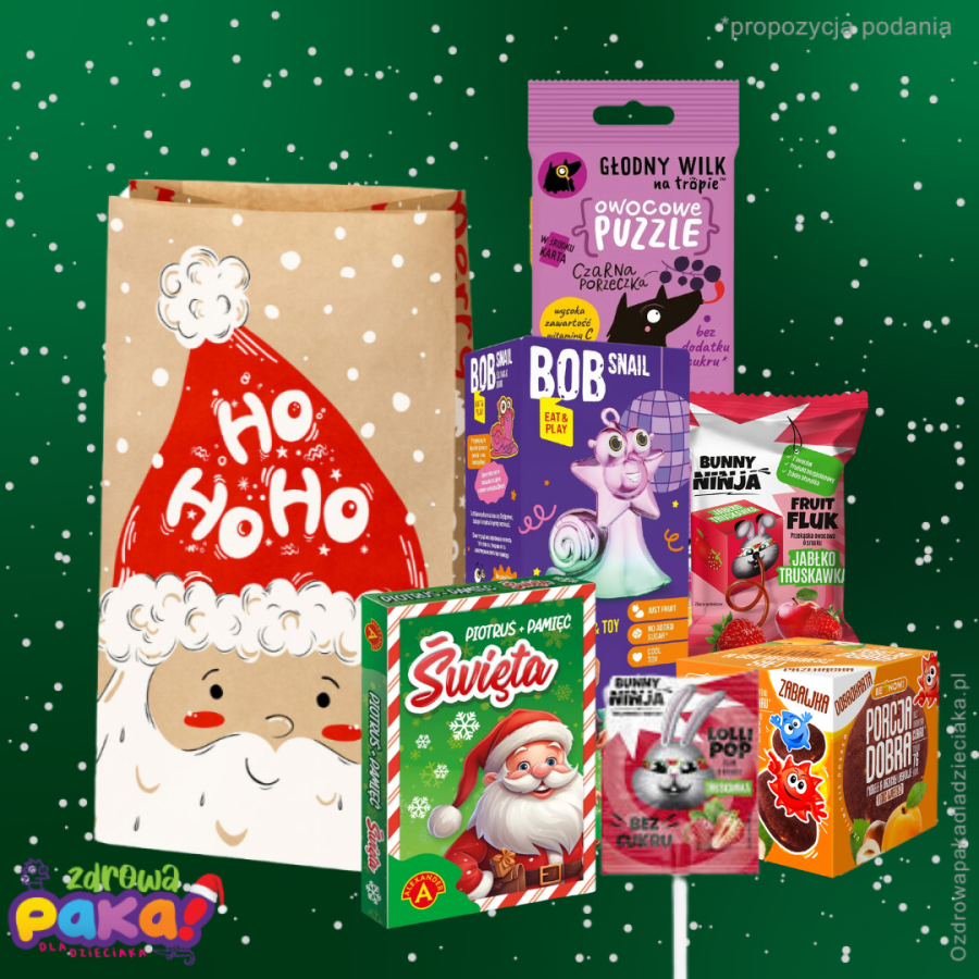 Tutka na Mikołajki – zestaw świąteczny ze zdrowymi słodyczami