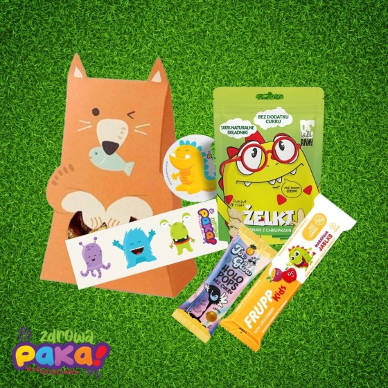 Upominek dla dzieci – Niedźwiadek | zestaw z niespodziankami