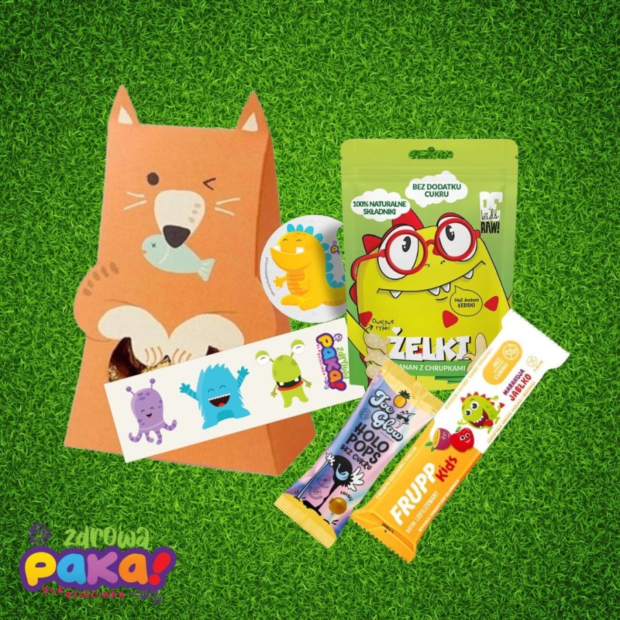 Upominek dla dzieci – Niedźwiadek | zestaw z niespodziankami