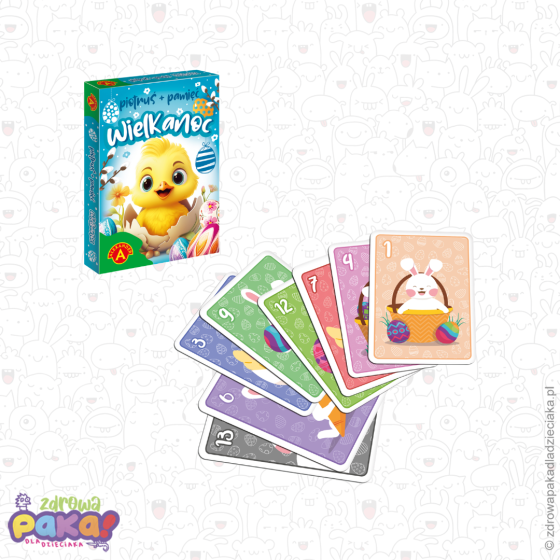 Karty Piotruś Święta Wielkanocne Alexander | gra karciana dla dzieci