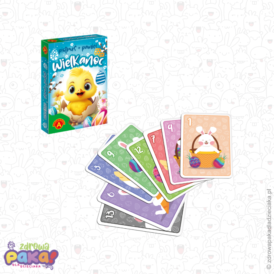 Karty Piotruś Święta Wielkanocne Alexander | gra karciana dla dzieci