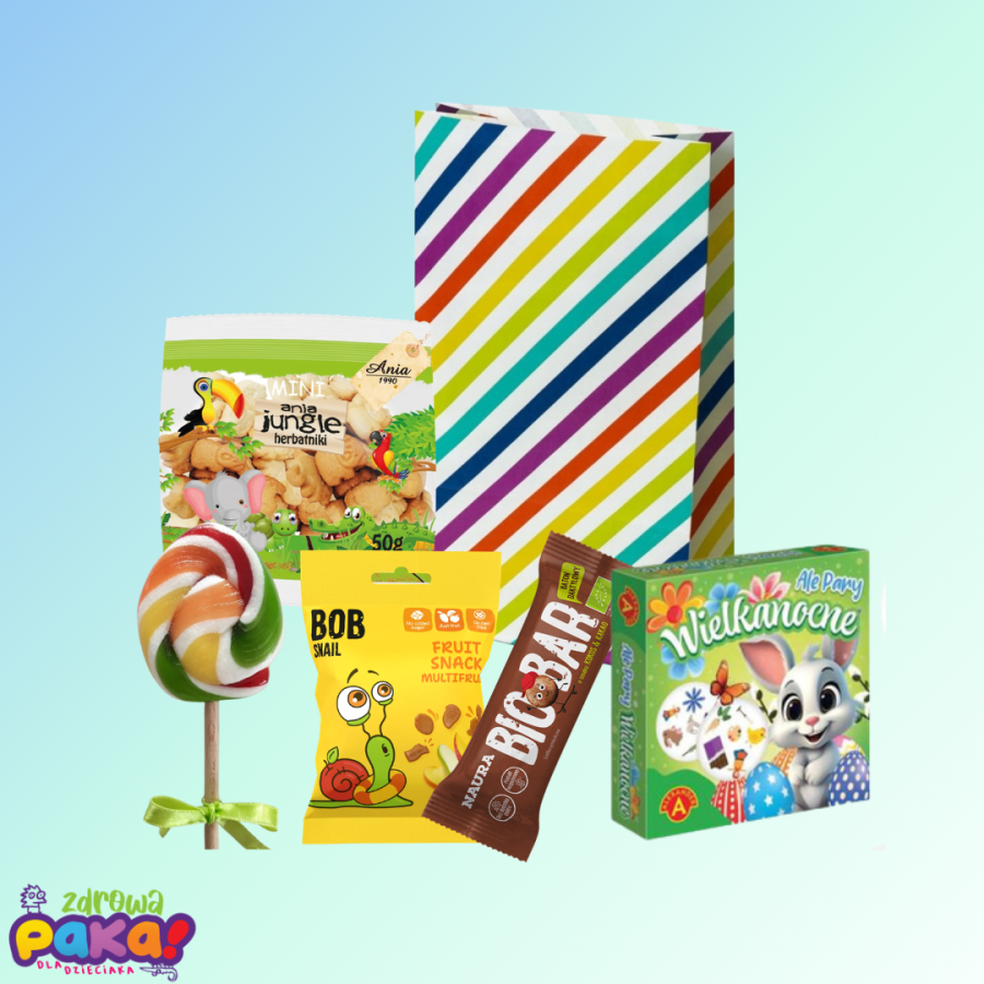 Upominek na Wielkanoc dla Dzieci | Słodycze i Gra