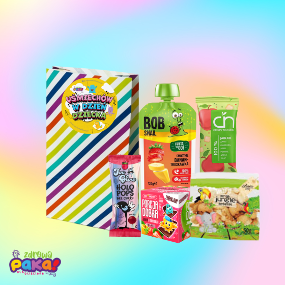 Paczka Uśmiechów na Dzień Dziecka – zestaw dla dzieci | Zdrowa Paka