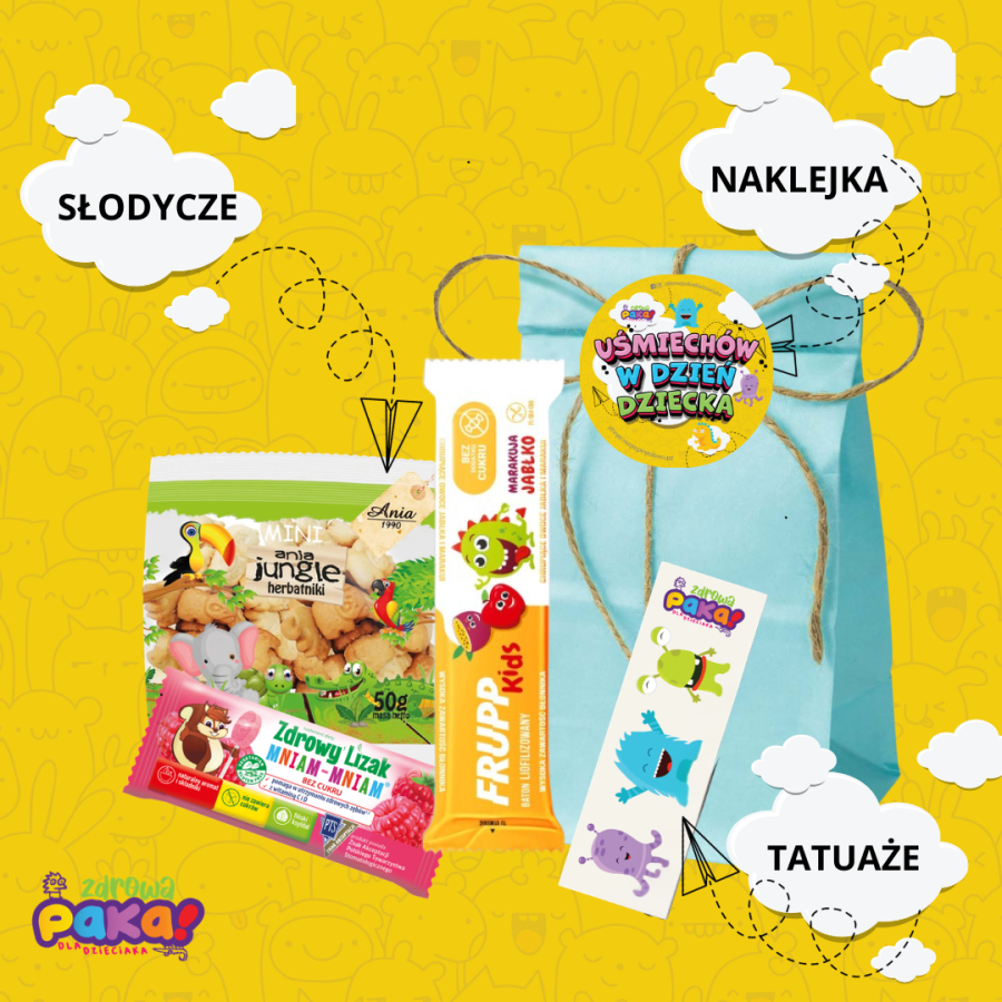 Tutka niebieska na Dzień Dziecka dla przedszkoli – upominek dla dzieci