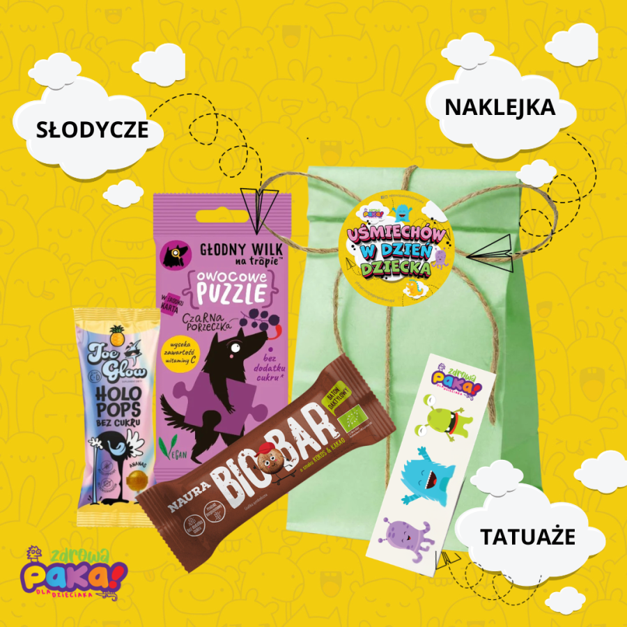 Tutka zielona na Dzień Dziecka dla przedszkoli – upominek dla dzieci |