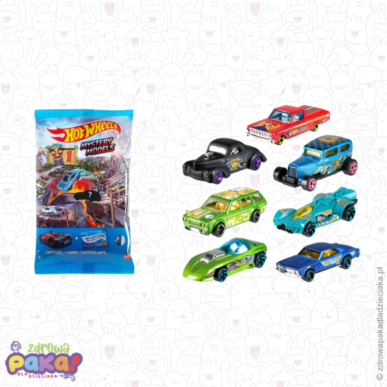 Hot Wheels® Mystery Models Y8172 – samochodzik niespodzianka 1:64