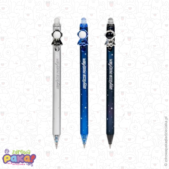 Długopis wymazywalny M&G Kosmos 0,7 mm – wzór losowy