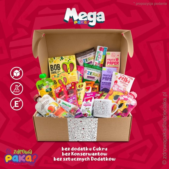 MEGA PAKA | Duży zestaw zdrowych słodyczy i przekąsek